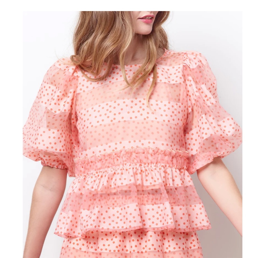 Corey Lynn Carter Peggy Peplum Top